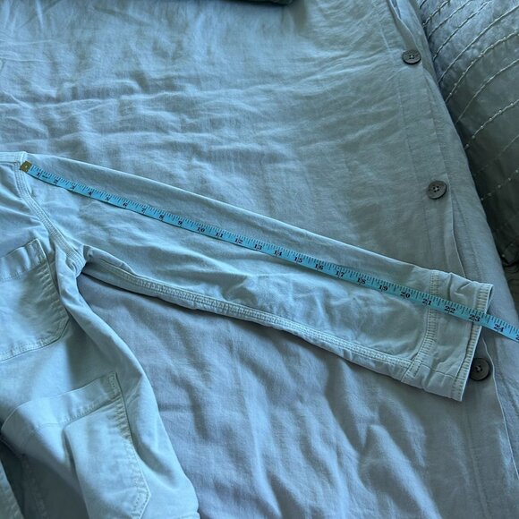 Vintage Gap Womens Beige Utility Jacket With Front Pockets & Button Closure - Si - Picture 7 of 9